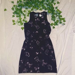Lole Black Flower Dress